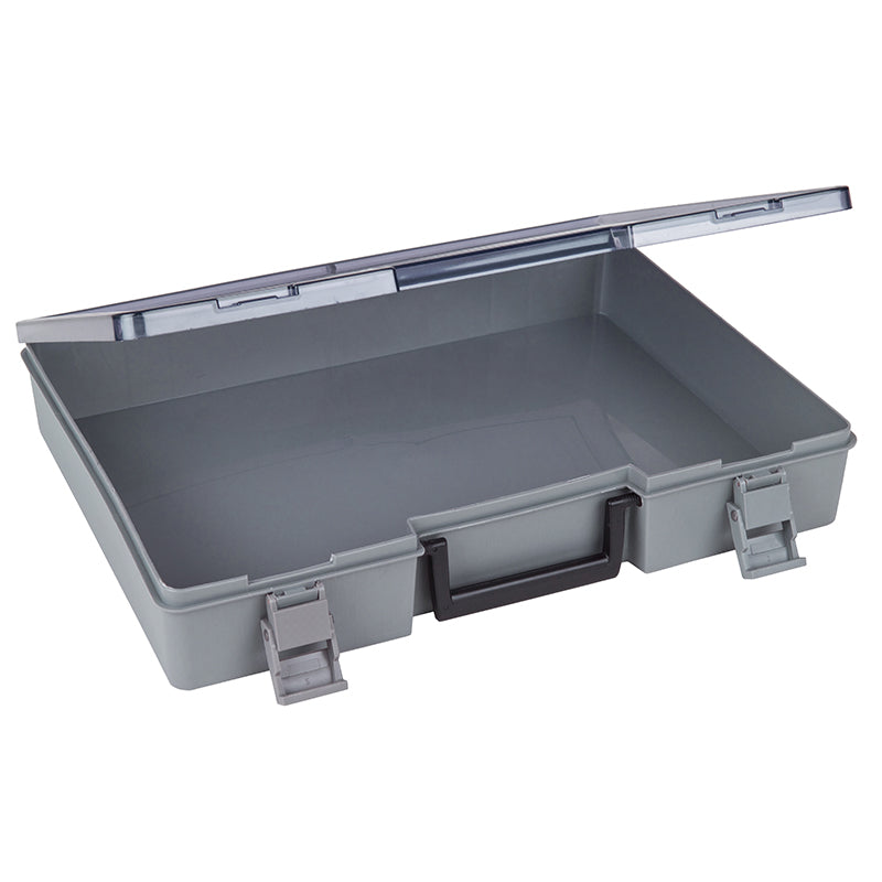 6771UA (711-2) Small Industrial Satchel Compartment Case showing open angled view