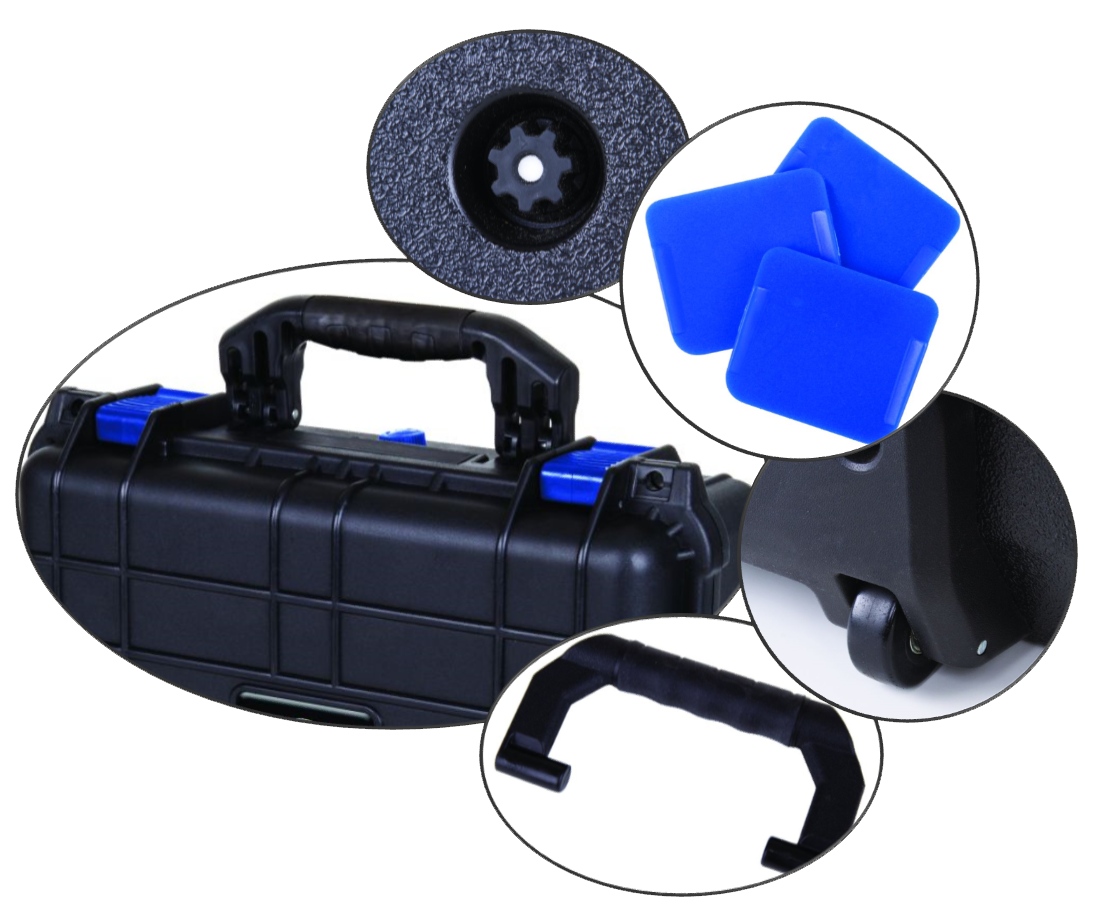 Customization Options - Handles, Latches, Accessories