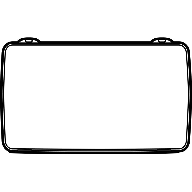 6752CD (DB601) Diamondback Series - One-Compartment Box - View from Above