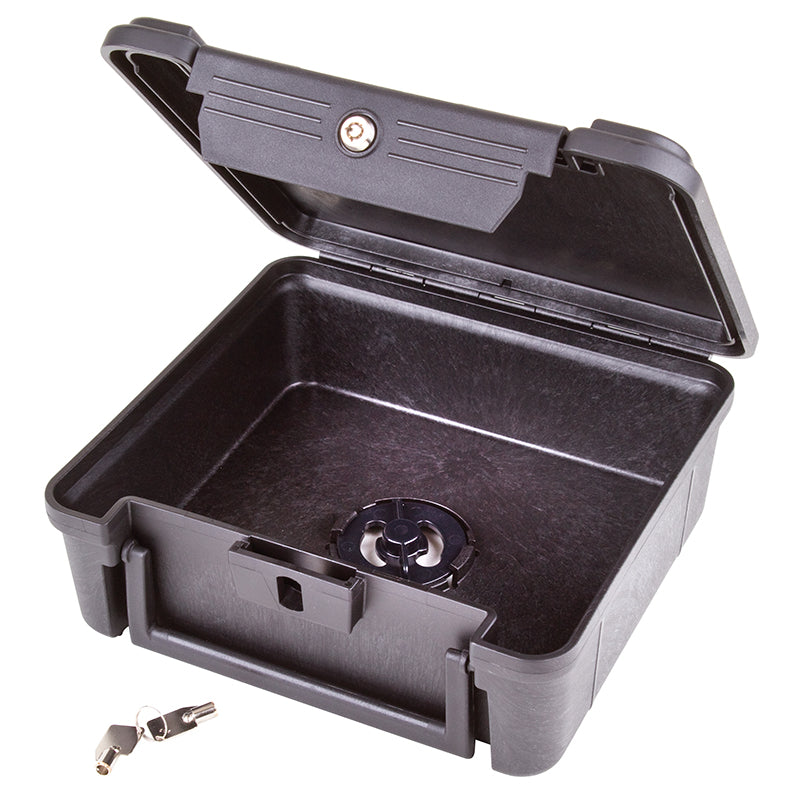 6615LB Secure-Lock Case with One Compartment Core and Short Axle Lockdown Feature - Open View