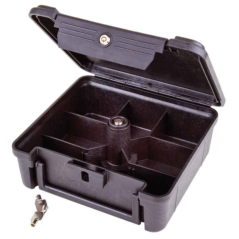 6620LB Secure-Lock Case with One Compartment Core and Tall Axle Lockdown Feature - Open View