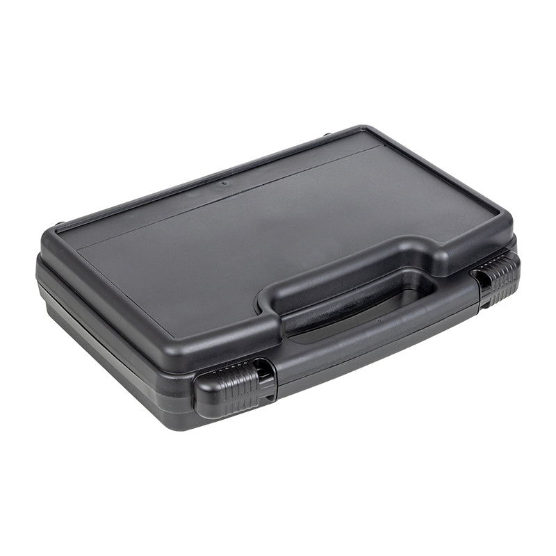 6780TB Black 14 Inch Tradesman ECO Case with Empty Interior – Angled View