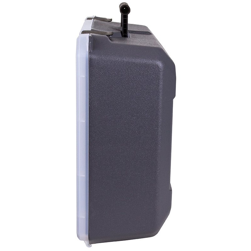 50901 Vision 20 Case with Polypropylene Translucent Clear Lid - Closed Side View