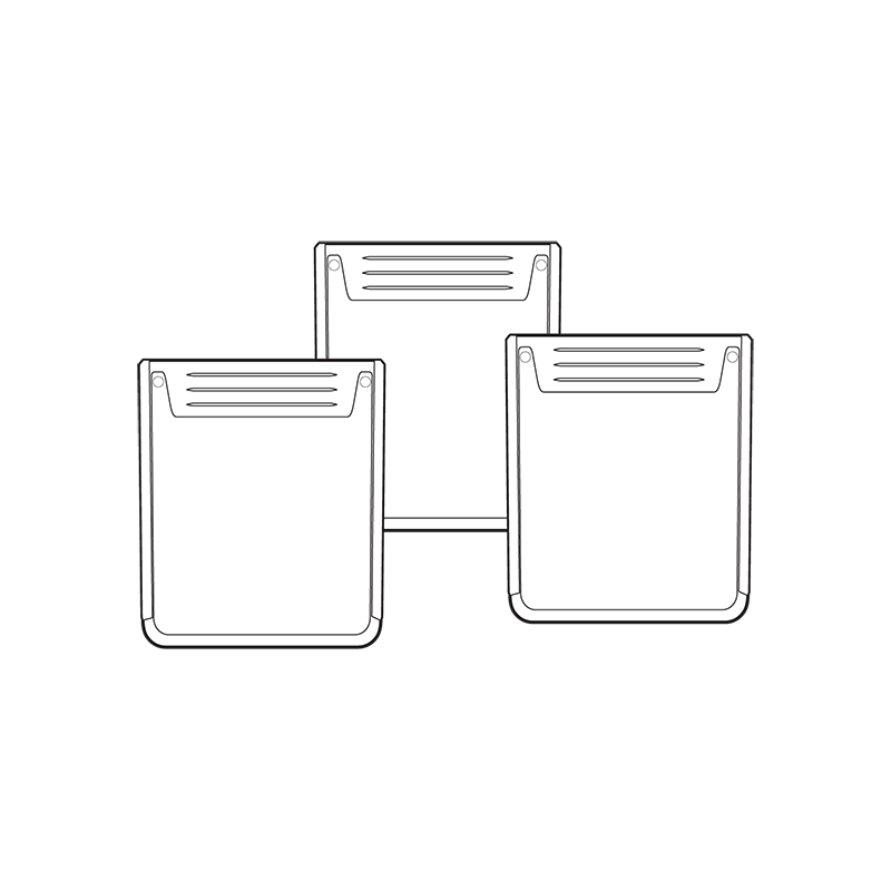 7012DP Dividers for T7003 and T7004 Tuff Tainer Compartment Boxes