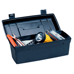 Lil Brute Utility/Tool Box without tray open w/items