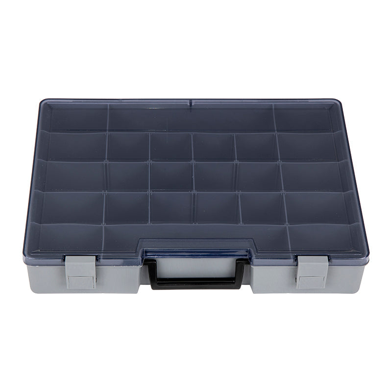 6770PA (724-2) Small Industrial Satchel Compartment Case showing front closed view from base