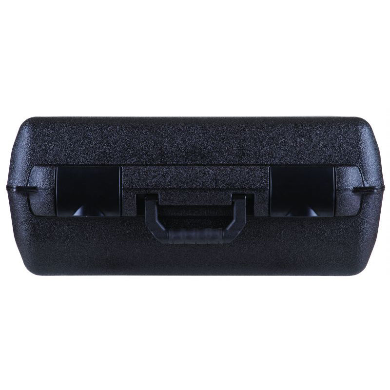 50500F Infinity 20 (FX 8.5) Pin Hinge Case with Foam Interior – Front View Showing Handle and Latch Area