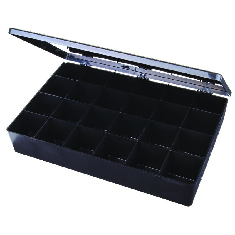 6726TC (C824) 24 Compartment Conductive Box - open view