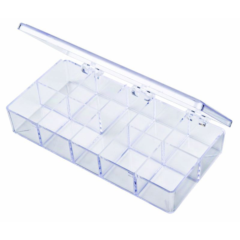 A-Series 6622CB (A210) Crystal Clear 9 Compartment Box