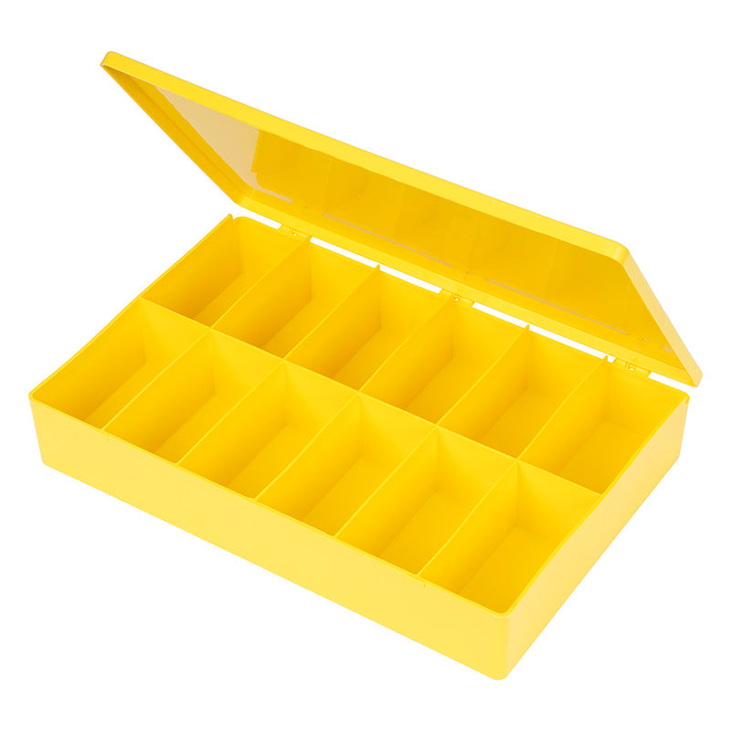 6722TF (M812) M-Series Twelve Compartment Box Open Angled View