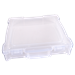 12 x 12 Clear Box With Handle closed
