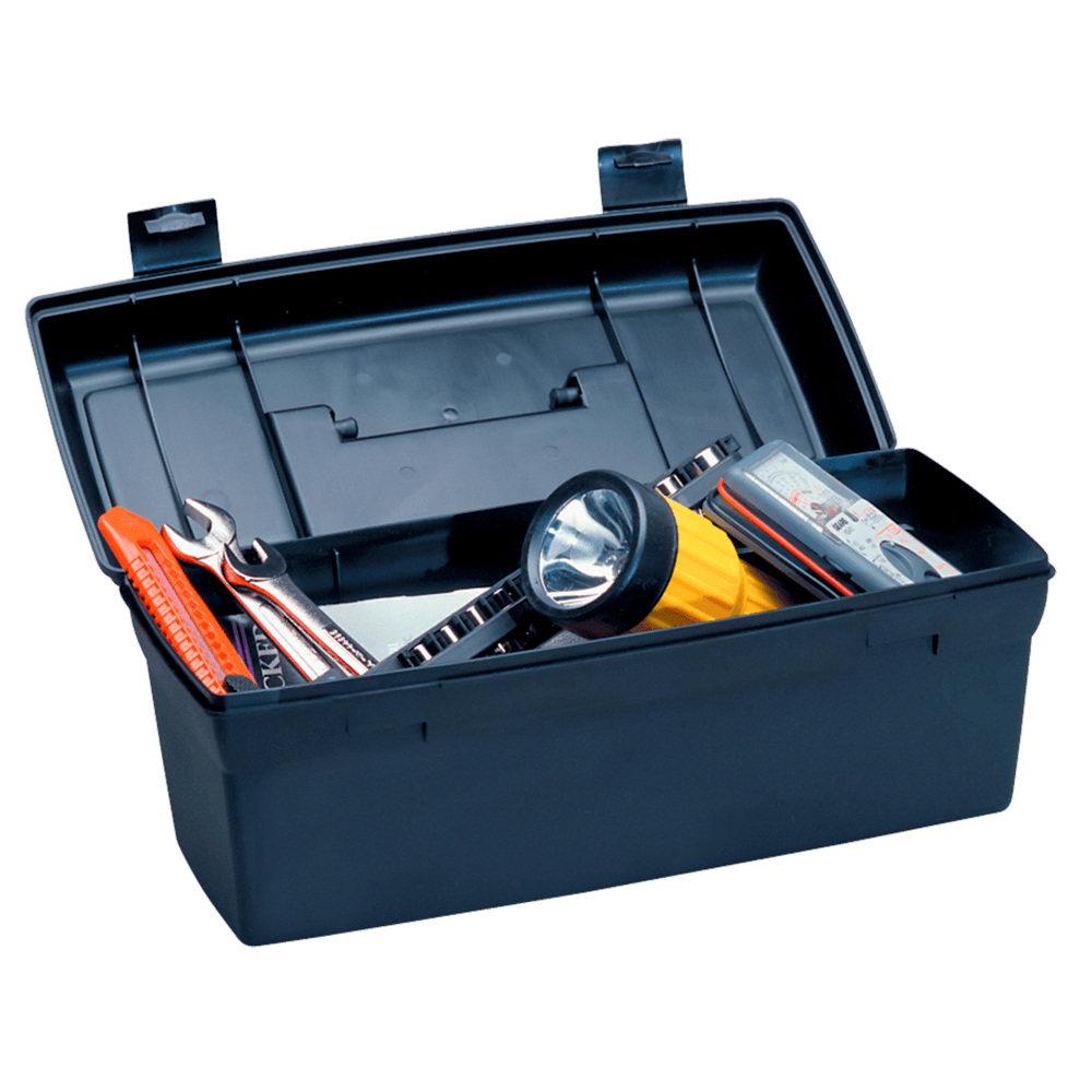 Lil' Brute Utility/Tool Box without tray open w/items