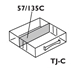 TJ-C Conductive Storage Replacement Drawer diagram