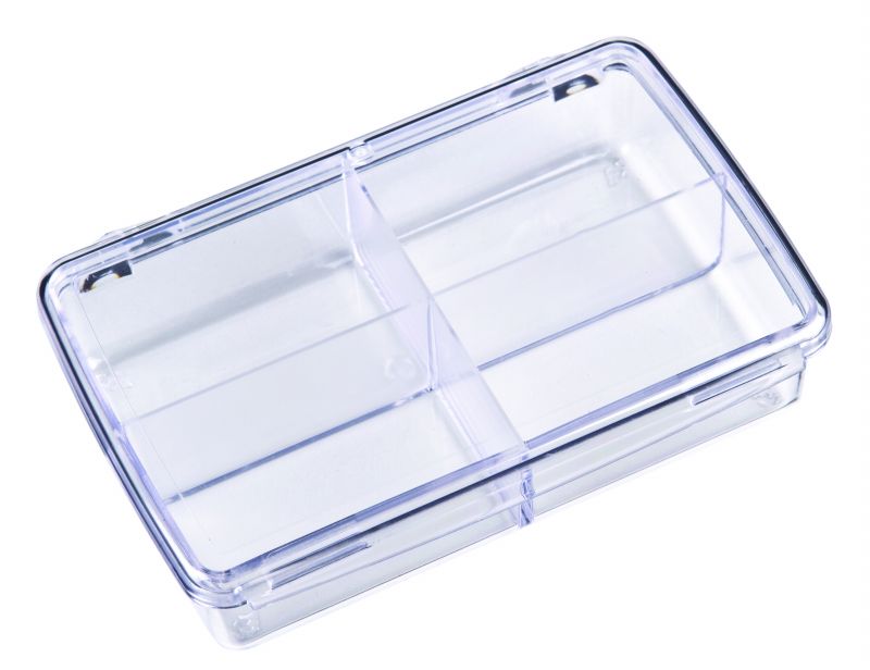 Diamondback Box with 18 Compartments - 8-7/16 L x 4-1/4 W x 1-3/16 Hgt.